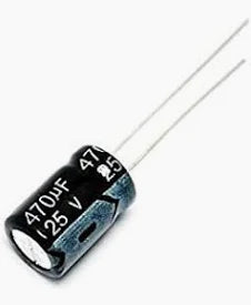 470uf 25v Electrolytic Capacitor