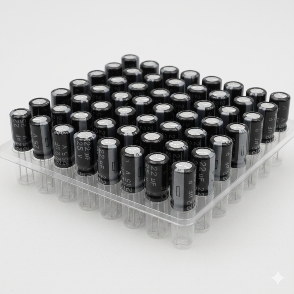 22uF 25V Electrolytic Capacitor