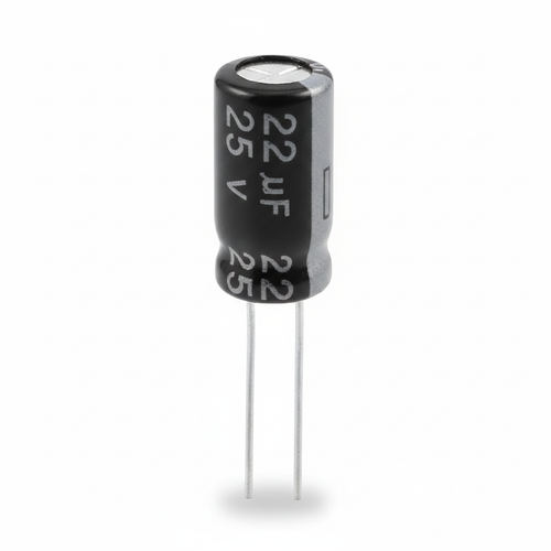 22uF 25V Electrolytic Capacitor