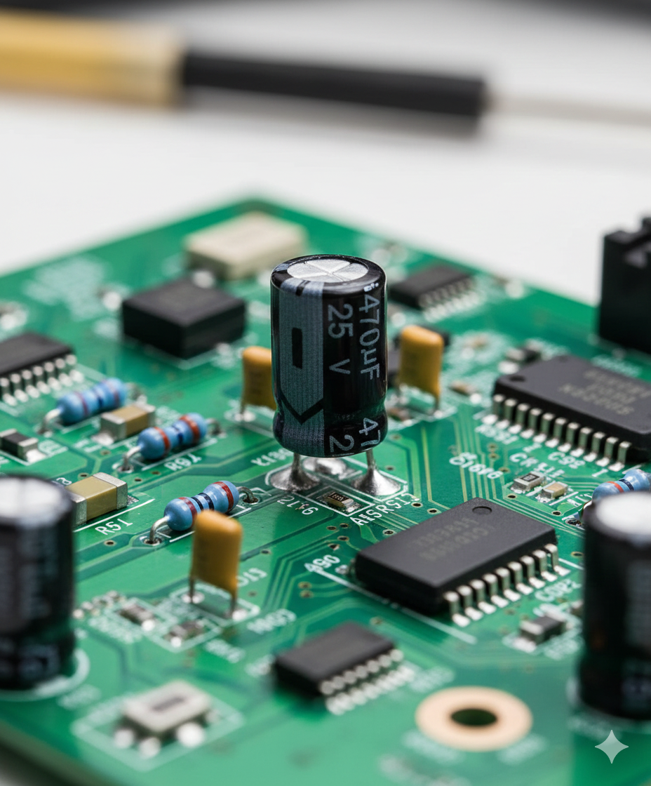 470uf 25v Electrolytic Capacitor