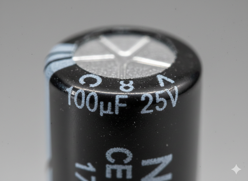 100uf 25V Electrolytic Capacitor