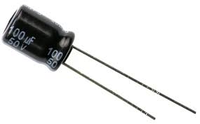 100uF 50V Electrolytic Capacitor