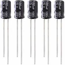 100uf 25V Electrolytic Capacitor